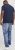 Jack & Jones PAULOS Short Sleeve Polo Navy Blazer - Polos - Polos homme grande taille
