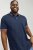 Jack & Jones PAULOS Short Sleeve Polo Navy Blazer - Polos - Polos homme grande taille