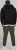 Jack & Jones Basic Sweat Zip Hood Black - Sweatshirts & hoodies - Sweatshirts/Hoodies grande taille homme