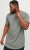 Jack & Jones NOA Crew Neck T-Shirt Grey - T-shirts - T-shirts Homme Grande Taille