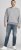 Jack & Jones Basic Sweatshirt Light Grey Melange - Sweatshirts & hoodies - Sweatshirts/Hoodies grande taille homme
