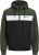 Jack & Jones RUSH Bomber Jacket with Hood Green - Vestes - Vestes homme grandes tailles