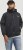 Jack & Jones RUSH SOLID Bomber Jacket with Hood Black - Vestes - Vestes homme grandes tailles