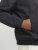 Jack & Jones RUSH SOLID Bomber Jacket with Hood Black - Vestes - Vestes homme grandes tailles