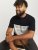 Jack & Jones LEGACY BLOCKING T-Shirt Black - T-shirts - T-shirts Homme Grande Taille
