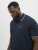 Jack & Jones AUSTIN PLAY Polo Dark Blue - Polos - Polos homme grande taille