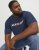 Jack & Jones Corp Logo Crew Neck T-Shirt Navy Blazer - T-shirts - T-shirts Homme Grande Taille