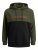 Jack & Jones JJEURBAN BLOCKING SWEAT Forest Green - Sweatshirts & hoodies - Sweatshirts/Hoodies grande taille homme