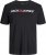 Jack & Jones Corp Logo Crew Neck T-Shirt Black - T-shirts - T-shirts Homme Grande Taille