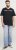 Jack & Jones Corp Logo Crew Neck T-Shirt Black - T-shirts - T-shirts Homme Grande Taille