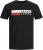 Jack & Jones CORP Logo T-Shirt Black/PLAY 4 - T-shirts - T-shirts Homme Grande Taille