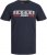 Jack & Jones CORP Logo T-Shirt Navy/PLAY 4 - T-shirts - T-shirts Homme Grande Taille