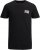 Jack & Jones CORP Logo T-Shirt Black - T-shirts - T-shirts Homme Grande Taille