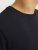 Jack & Jones CORP Logo T-Shirt Black w Small Black Print - T-shirts - T-shirts Homme Grande Taille
