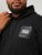 Jack & Jones JJLOCK SWEAT HOOD Black - Sweatshirts & hoodies - Sweatshirts/Hoodies grande taille homme