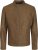 Jack & Jones Rocky Urban Rider Leather Jacket Brown - Vestes - Vestes homme grandes tailles