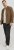 Jack & Jones Rocky Urban Rider Leather Jacket Brown - Vestes - Vestes homme grandes tailles
