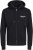 Jack & Jones ESTERBRO Zip Hoodie Black - Sweatshirts & hoodies - Sweatshirts/Hoodies grande taille homme