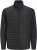 Jack & Jones MULTI SET-IN Sleeves Quilted Jacket With Collar Black - Vestes - Vestes homme grandes tailles