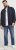 Jack & Jones MULTI SET-IN Sleeves Quilted Jacket With Collar Navy Blazer - Vestes - Vestes homme grandes tailles