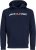 Jack & Jones CORP OLD LOGO REG FIT Hoodie Navy Blazer - Sweatshirts & hoodies - Sweatshirts/Hoodies grande taille homme