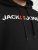 Jack & Jones CORP OLD LOGO REG FIT Hoodie Black - Sweatshirts & hoodies - Sweatshirts/Hoodies grande taille homme