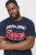 Jack & Jones LOGO O-Neck T-Shirt Dark Blue - T-shirts - T-shirts Homme Grande Taille