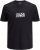 Jack & Jones Tarmac Branding Crew Neck T-Shirt Black - T-shirts - T-shirts Homme Grande Taille