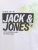  Jack & Jones Jaxon Crew Neck T-Shirt White - T-shirts - T-shirts Homme Grande Taille