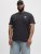  Jack & Jones Jackie Crew Neck T-Shirt Black - T-shirts - T-shirts Homme Grande Taille