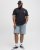  Jack & Jones Jackie Crew Neck T-Shirt Black - T-shirts - T-shirts Homme Grande Taille