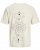 Jack & Jones Jackie Crew Neck T-Shirt Moonbeam - T-shirts - T-shirts Homme Grande Taille