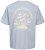 Jack & Jones Bellagio Collage Crew Neck T-Shirt Skyway - T-shirts - T-shirts Homme Grande Taille