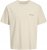Jack & Jones Boston Photo Crew Neck T-Shirt Antique White - T-shirts - T-shirts Homme Grande Taille