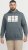 Jack & Jones Frederiksberg Box Script Hoodie Grey - Sweatshirts & hoodies - Sweatshirts/Hoodies grande taille homme