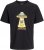 Jack & Jones Anatomy Skull Crew Neck T-Shirt Black - T-shirts - T-shirts Homme Grande Taille