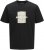 Jack & Jones Tarmac Camo Crew Neck T-Shirt Black - T-shirts - T-shirts Homme Grande Taille