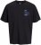 Jack & Jones Compact Crew Neck T-Shirt Black - T-shirts - T-shirts Homme Grande Taille