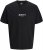 Jack & Jones Snake Crew Neck T-Shirt Black - T-shirts - T-shirts Homme Grande Taille
