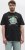 Jack & Jones Hydra Crew Neck T-Shirt Black - T-shirts - T-shirts Homme Grande Taille