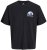 Jack & Jones Fuji Crew Neck T-Shirt Black - T-shirts - T-shirts Homme Grande Taille