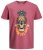 Jack & Jones JJEUSTACE T-Shirt Pink - T-shirts - T-shirts Homme Grande Taille