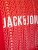 Jack & Jones JJCYBER T-Shirt Red - T-shirts - T-shirts Homme Grande Taille