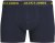 Jack & Jones JACPINK FLAMINGO TRUNKS 5 PACK Navy Blazer - Sous-vêtements & bain - Sous-vêtements Grande Taille