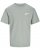 Jack & Jones Zekiel Crew Neck T-Shirt Iceberg Green - T-shirts - T-shirts Homme Grande Taille