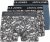 Jack & Jones Damon Skull Trunks 3-Pack Black - Sous-vêtements & bain - Sous-vêtements Grande Taille