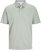 Jack & Jones Rodney Short Sleeve Polo Aqua Gray - Polos - Polos homme grande taille