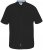D555 James Short Sleeve Oxford Shirt Black - Chemises - Chemises Grandes Tailles Hommes