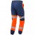 Leo Hawkridge Ecoviz High Performance 4X Stretch Trouser Hi-Vis Orange/Navy Print - Vêtements de travail - Vêtements de travail grandes tailles