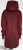Nora Mikken KADRI WHITE Long Hoodie Burgundy - Sweatshirts & hoodies - 